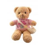 30cm Stuffed Teddy Bear Plush Toys With Backpack Girl'S Birthday Present Customized