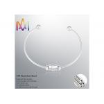 Removable Wired Cuff Womens Engraved Bracelets 7g