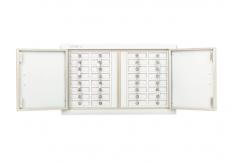 China 32 Doors Cellphone Shielding Lockable Filing Cabinets supplier