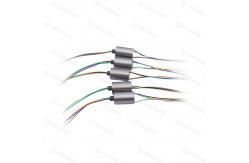 China Miniature Capsule Slip Rings 2 Circuits 1A Compact For Electric Vehicles supplier
