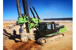 China 90kNm Large Percussion Hydraulic Pile Machine Crawler Crawler Pile Driver  36m supplier