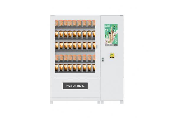 ODM Cold Bubble Pearl Milk Tea Making And Vending Machine Self Service