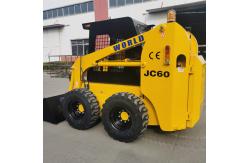 China Powerplus Bob Cat Small Skid Steer Loader Safety With Sweeper JC60 supplier