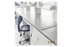 China Flat Ceramic Laboratory Worktop Chemistry Lab Countertops Alkali Resistant supplier