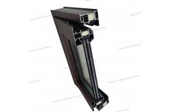 China Windproof Balcony Aluminum System Windows Heat Insulation Door Profile supplier