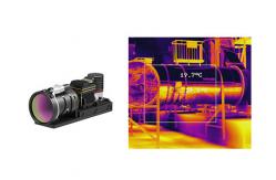 China 23mm Lens MWIR Optical Gas Imaging Camera For Visualizing Gas Leak supplier