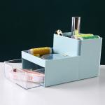 Creative Pen Holder Plastic PS Desktop Storage Box For Students
