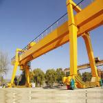 Pendant Control U Type Ace Mobile Crane , 3p 380v 50hz Double Beam Gantry Crane for sale