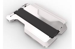 China 63*95MM Multifunctional Silver Anodizing RFID Blocking Aluminium Wallet Credit Card Holder supplier