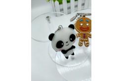 China 3D Soft Rubber Pvc Keychain , ODM Cartoon Character Keychains supplier