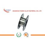 High Resistivity Nickel Alloy Wire 0.1×0.3mm / Ni80Cr20 For Small Electric Furnace for sale