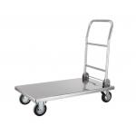 RK Bakeware China Foodservice NSF Foldable Cargo Transport Platform Bakery Rack Warehouse Trolley Cart for sale
