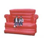 Large Red Design Advertising Inflatable Sofa Furniture , Inflatable Couch Furniture for sale