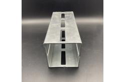 China Heavy Load 65x15.5mm Slotted Modular Steel Square Channel supplier
