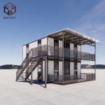 Expandable Flat Pack Folding House Container Homes Double Layer