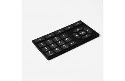 China Flexible Flame Retardant Rubber Keypad Membrane Switch Ozone Resistant supplier