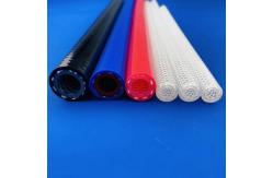 China FDA Oxygen Generator Braided Silicone Tubing Reinforced Fiber Braided Hose supplier