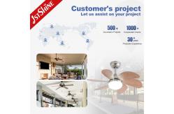 China Tradition Ceiling Fan Lamp DC Motor Energy Saving 6 MDF Blade supplier