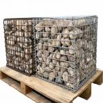 Galvanized 4mm 4.5mm Gabion Mesh 2m X 1m X 1m 2x1x0.5m for sale