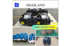 China Customizable Tandem Hydraulic Pumps With Swash Plate Structure Design supplier