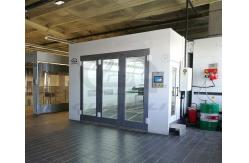 China Versatile Auto Paint Booth 10um - 50um Coating Outdoor Spray Booth Switch Style supplier