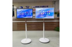 China Smart Custom Touch Screen Kiosk Display Battery Rechargeable Media LCD Display supplier