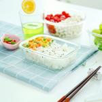 Airtight Locking 800ml Glass Meal Prep Containers