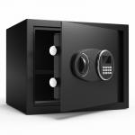 Black Digital Security Safe Box Password Lock Basics Steel Keypad Key Lock Box for sale