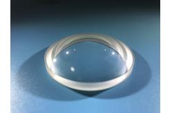 China Polished Synthetic Sapphire Optical Windows Glass Quartz / BK7 Dome Lens supplier