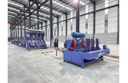 China Automation European Pallet Legs Nailing Machine Wood Pallet Foot Pier Automatic Nailing Machine supplier