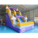 Supplier Commercial Cloud Lightning Inflatable Slide Inflatable Dry Slides Castle for sale