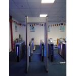 LCD display Walk Through Thermometer Infrared Body Temperature Checking Scanner