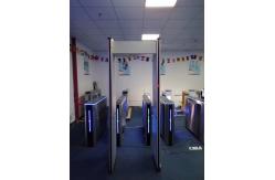 China LCD display Walk Through Thermometer Infrared Body Temperature Checking Scanner supplier