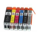 Canon Black / Cyan Computer Ink Cartridges Recycling With Auto Reset Chip for sale