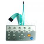 Customized Color Flat Membrane Controller Switch For Industrial for sale