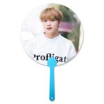 17x17cm Flip 3D Lenticular Hand Fan Korea Star For Kpop Idol for sale