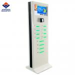 Rental Stackable Shared Power Bank Station With Wifi Mobile App And Advertising Screen for sale