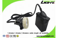 China 1.11W 10000lux 6.6Ah Rechargeable Mining Cap Lights supplier