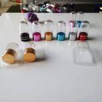 16mm 2g Mini Pill Bottles Cylindrical Shape Aluminium Cap
