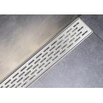 Stainless Galvanized Steel Grating Channels With Siphon Floor Drain / Plate Cover