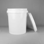 Custom Logo Plastic Paint Buckets 18L With Handle for sale