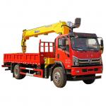 Export Customization 4x2 Dongfeng Brand 8 Tons Crane Mounted Truck in Stock for sale