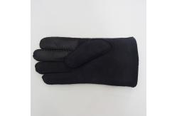 China 2019 original sheepskin shearling 5 fingers winter gloves touch screen supplier