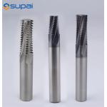Tungsten Steel Thread 4 Blade End Mill Double Tooth Full Tooth Milling Cutter Thread Cutter for sale