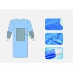 Spunlace Reinforced Disposable Chemotherapy Gown Hospital Steriled Isolation for sale