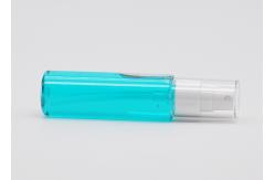 China Travel Packing Plastic Clear PET Spray Bottles With White Fine Mist Sprayer Pump supplier