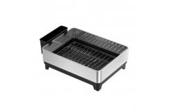 China Multifunctional Kitchen Folding Dish Rack , Stainless Steel Dish Drainer and Organizer supplier