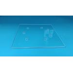 Borosilicate 9 Hole Spot Quartz Glass Plate Standard Size For Lab Chemical Reaction Analysis for sale