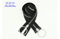 China 16 Inch Two Way Separating Zipper For Jackets , Open Ended Concealed Zip supplier