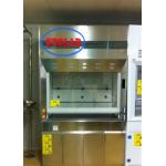 Automatic Control Ducted Fume Hood Manufacturers with Ducted Exhaust System and 6mm Glass Window for sale